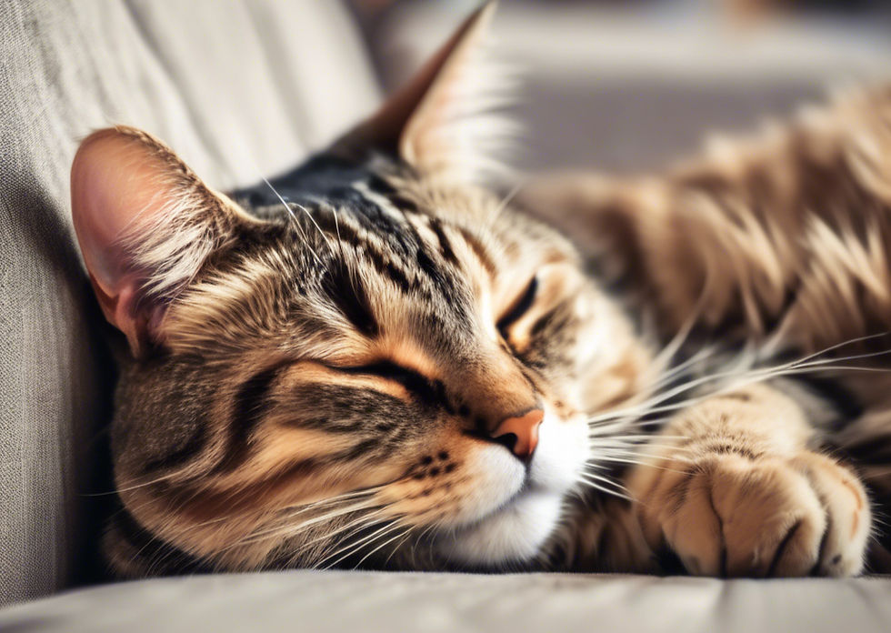 This cat is the personification of passive.