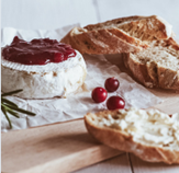 Gluten Free French Baguette with Brie
