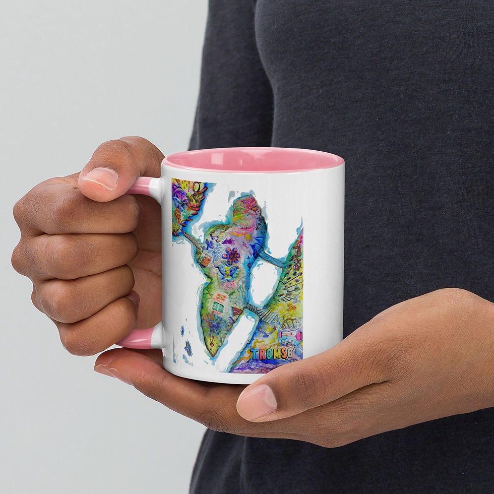 Miniature : Mug Tromsø map - Drink & Draw
