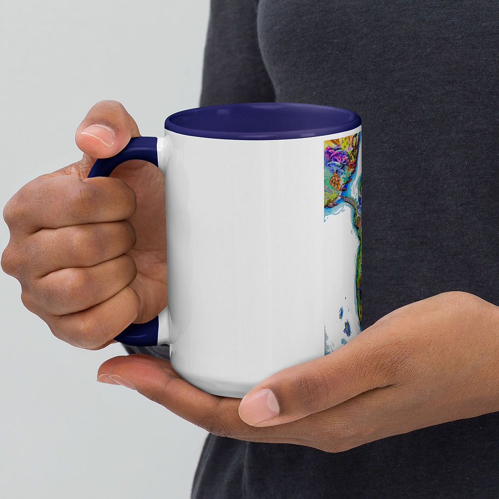 Miniature : Mug Tromsø map - Drink & Draw