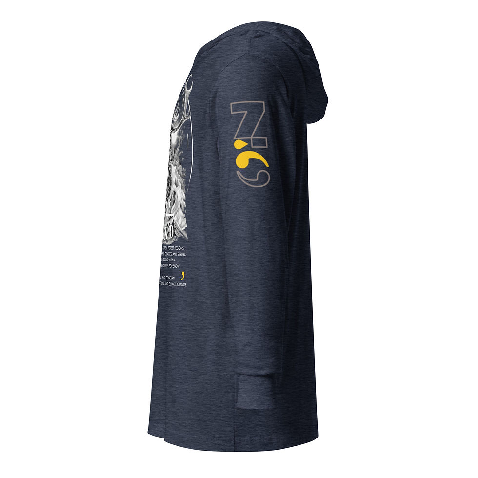 Miniature : 69 degree North - Reindeer Summer hoodie