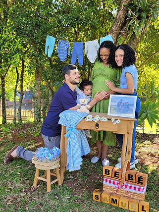 resultado do Chá de Ecol fraldas do Samuel