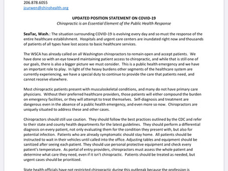 COVID-19 Update