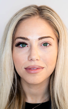 eyelash extensions before and after