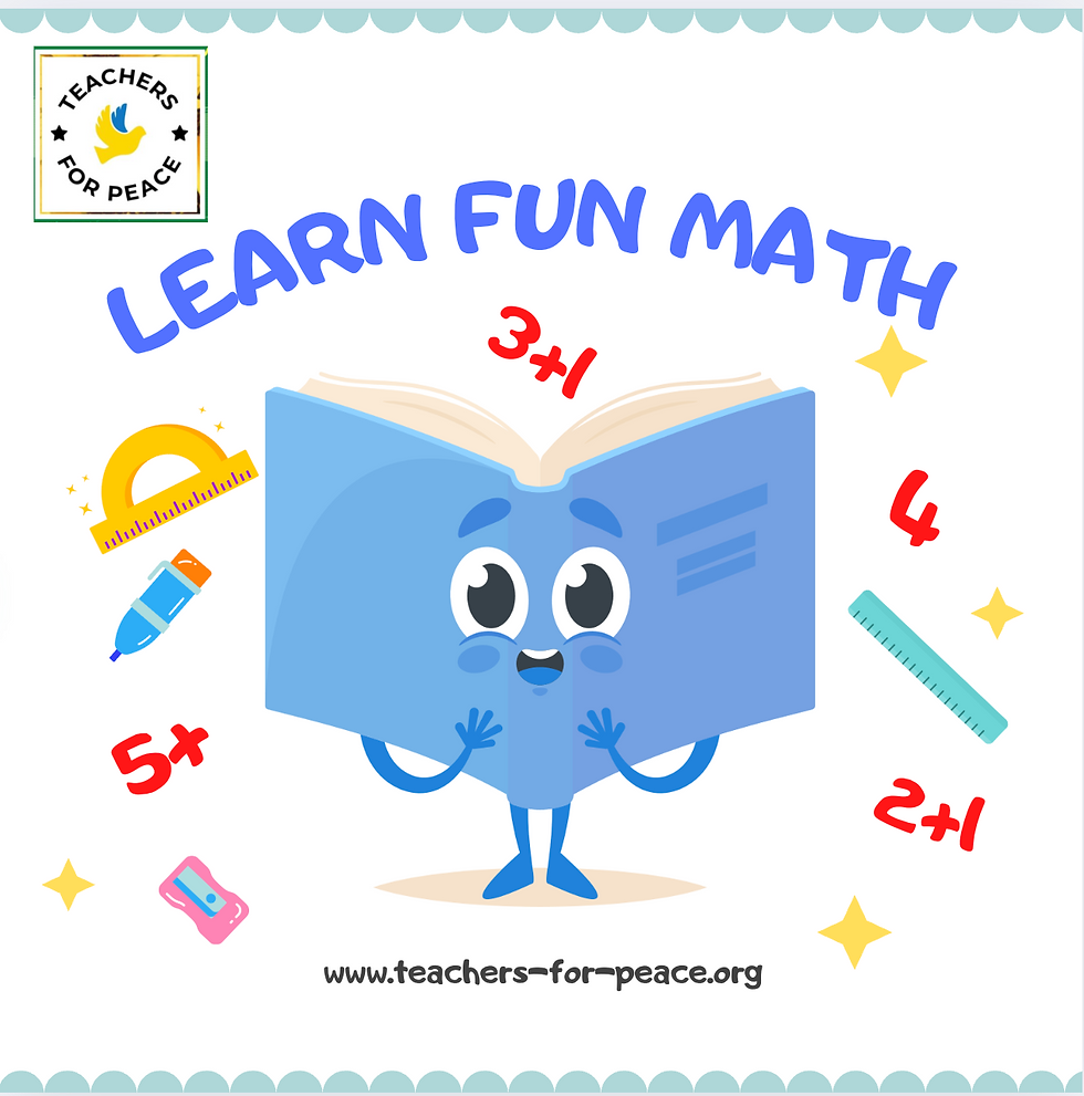 Fun Math with Loubna. /. Весела математика з Лубною