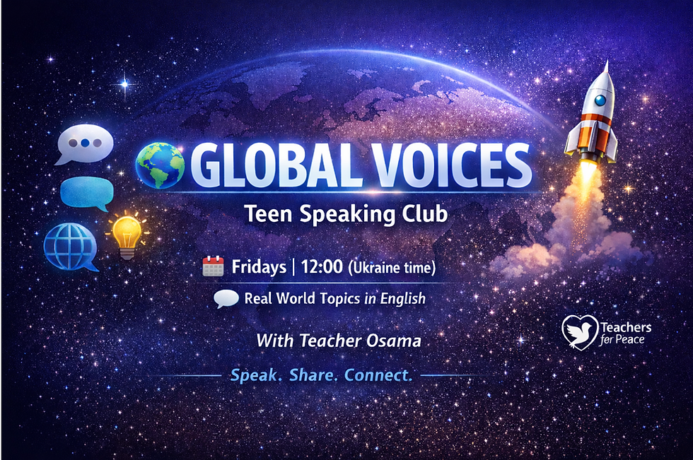 Global Voices - Let's talk about current events