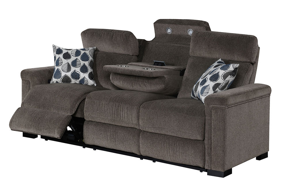 Thumbnail: L4703-7406 Sofa with dropdown table