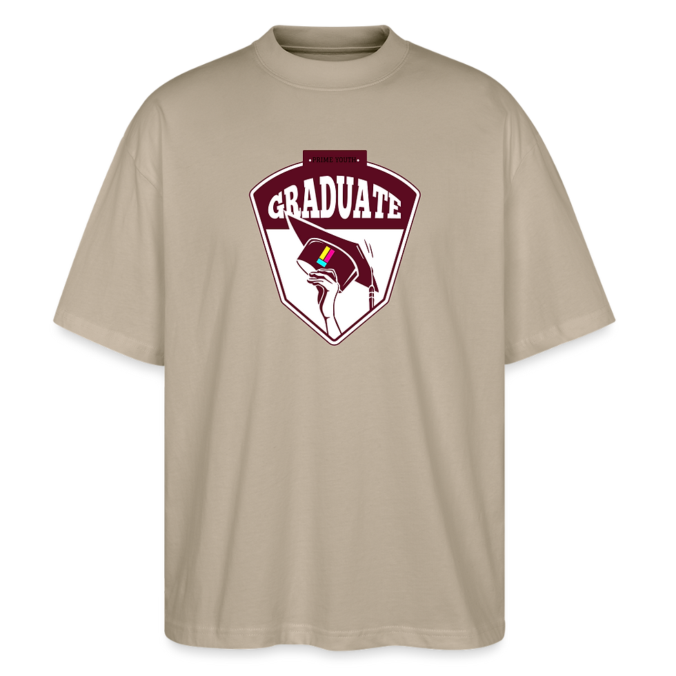 Thumbnail: PY Graduate Burgundy Oversized T-Shirt