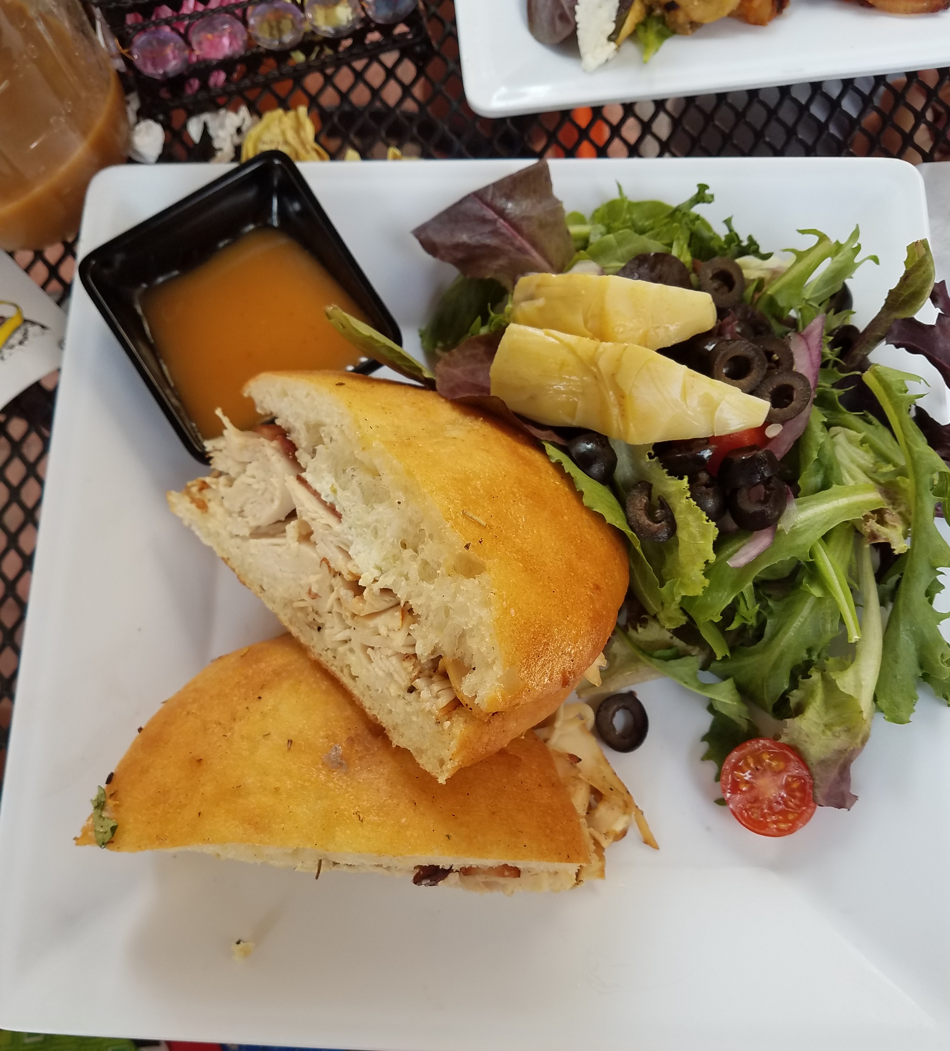 Arranged Food and Objects