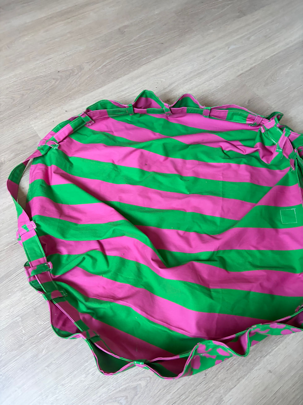 Miniature : Sac malicieux graou vert fuschia