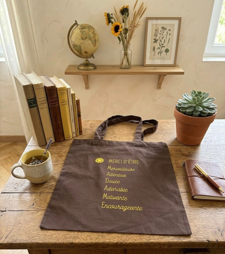Miniature : Tote bag madame couleur au choix