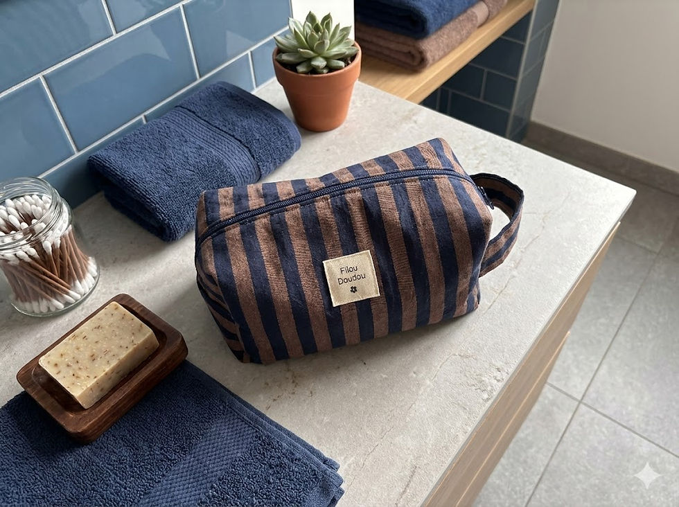 Miniature : Duo trousse de toilettes Monsieur Madame