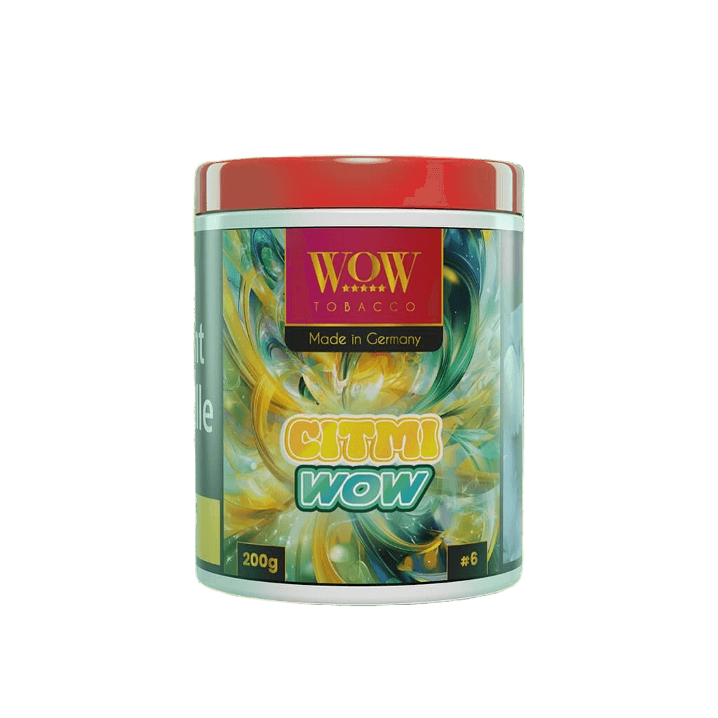 Citmi WOW #6 – Shisha Tabak Zitrone & Minze mit Ice-Effekt 200g