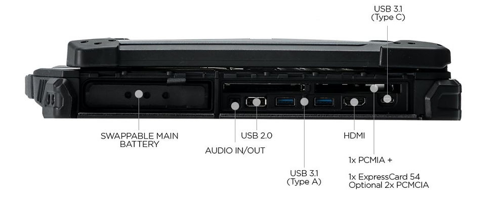 Thumbnail: Z14I Rugged Laptop - Durabook