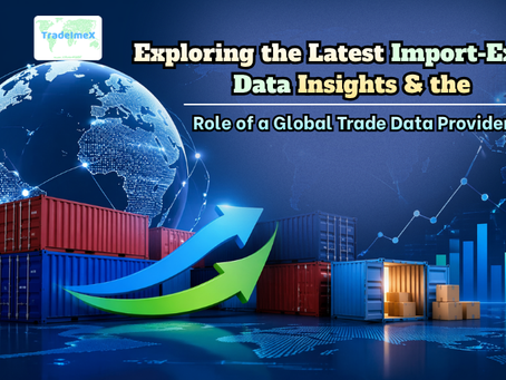 Exploring the Latest Import-Export Data Insights & the Role of a Global Trade Data Provider