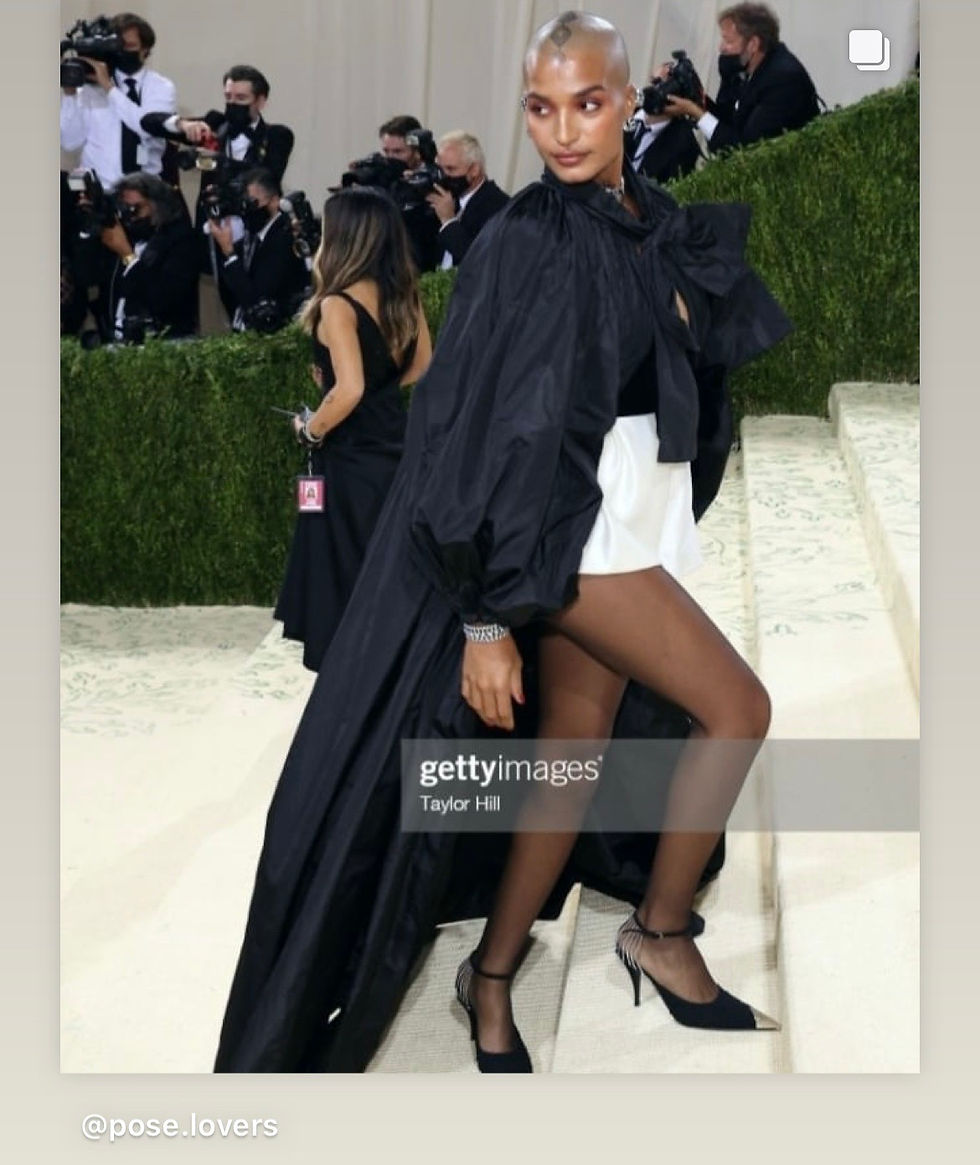 Indya Moore at The Met Gala