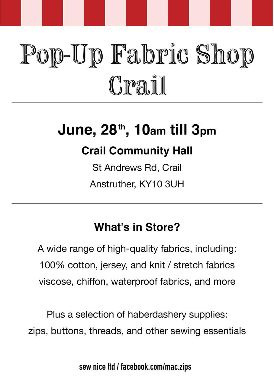 Pop-Up Fabric Shop 