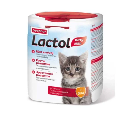 Сухе молоко для котів