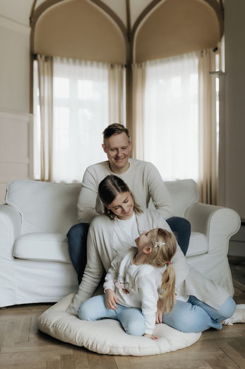 Familienshooting im Fotostudio