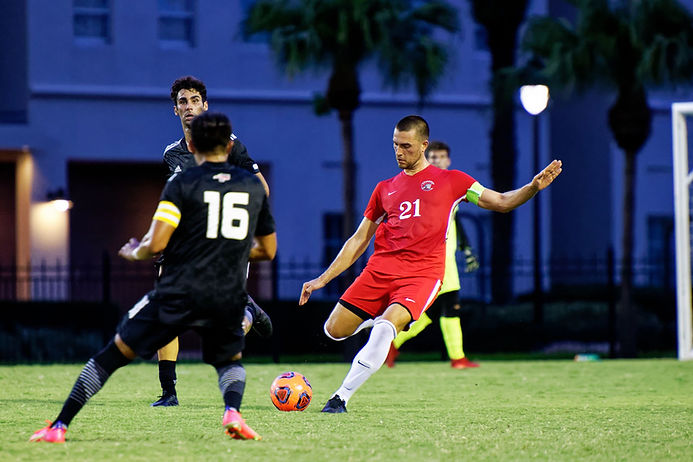 Fatih, playing soccer