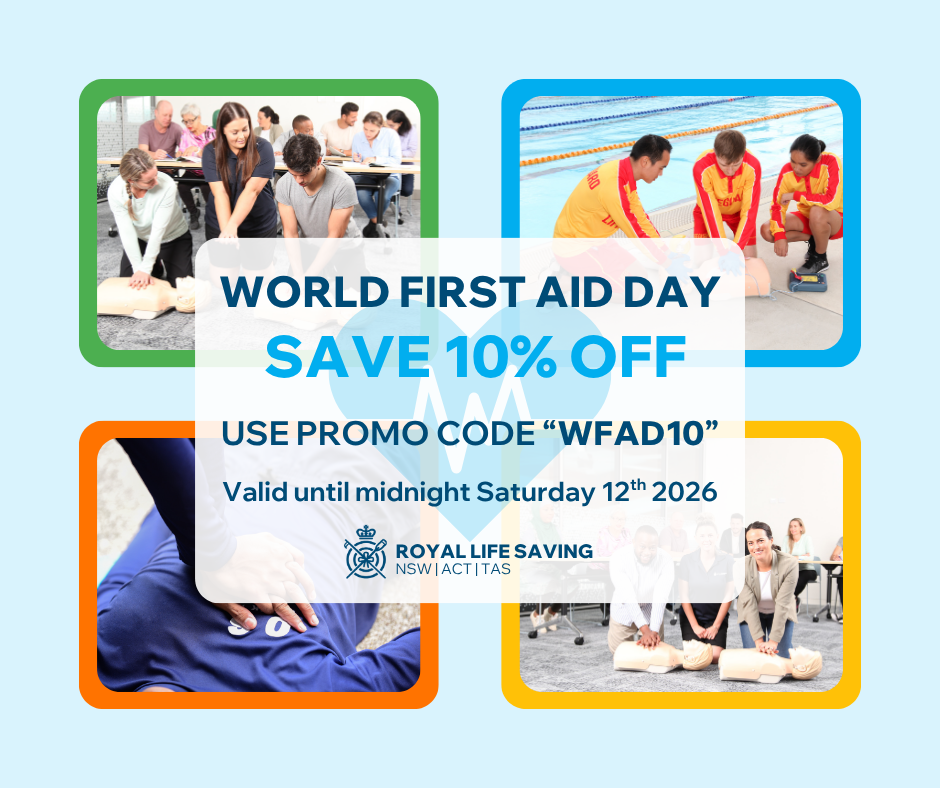 Royal Life Saving NSW | ACT | TAS World First Aid Day