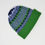 Thumbnail: Blue Flora hat with green rib