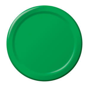 Creative Converting Paper Plate Emerald Green cs 10/24 ct