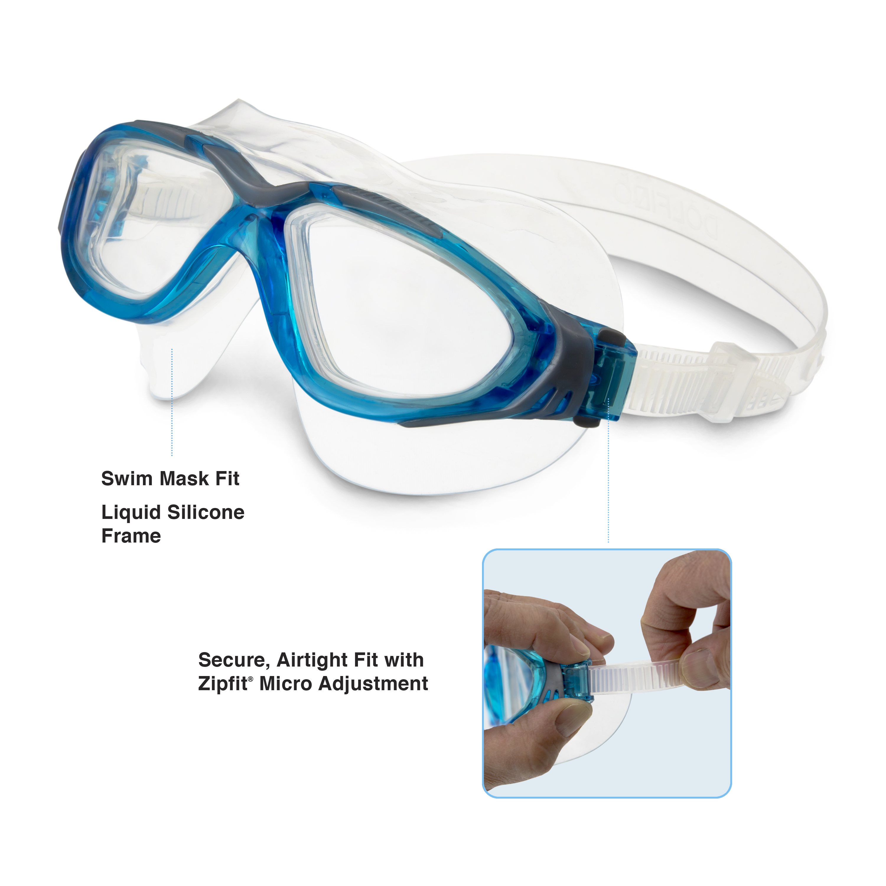 Dolfino Pro Visionist Swim Goggle aqualeisure
