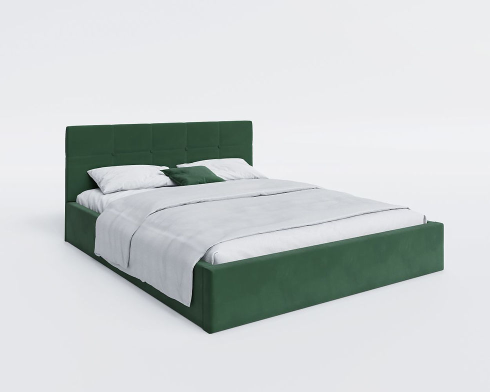 Miniaturbild: Bett - Polsterbett ESSEN - GRÜN Köln 140