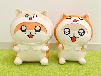 ラウンドワン限定プライズ商品「かぶりっこぬいぐるみ」