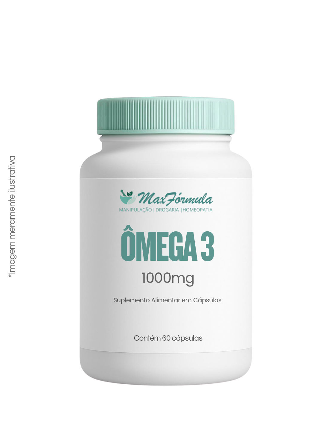 Ômega 3 1000mg 60 cápsulas