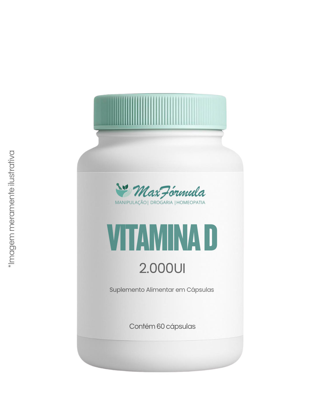 Vitamina D 2.000UI 60 cápsulas