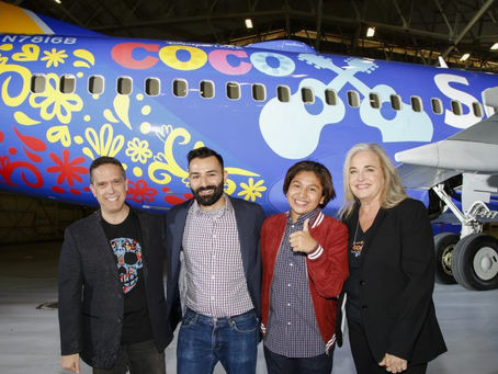 Southwest Airlines Unveils ‘Coco’-Themed Boeing 737-700 Aircraft