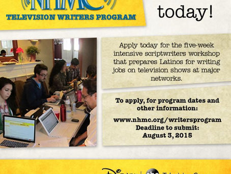 NHMC Television Writers Program Open For Submissions