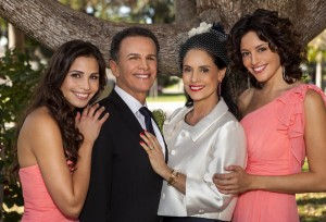 Ana Ayora, Tony Plana, Sonia Braga and Mercedes Renard