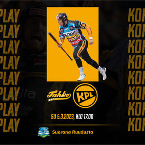 KPL kohtaa Tahkon sunnuntaina - voitolla lopputurnaukseen!
