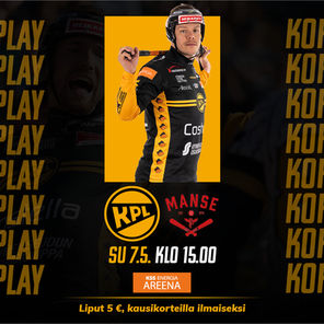 Harjoituspelit päätökseen - sunnuntaina vastaan Manse PP klo 15.00