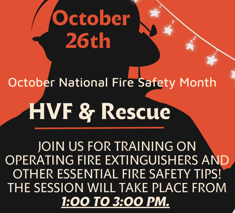 Hallam Volunteer Fire & Rescue Community Training