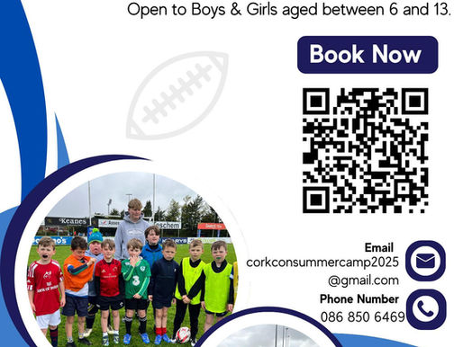 Cork Con Summer Rugby Camp