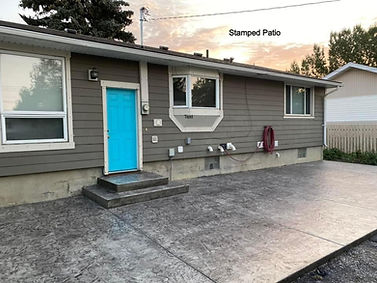 Stamped Concrete Patios