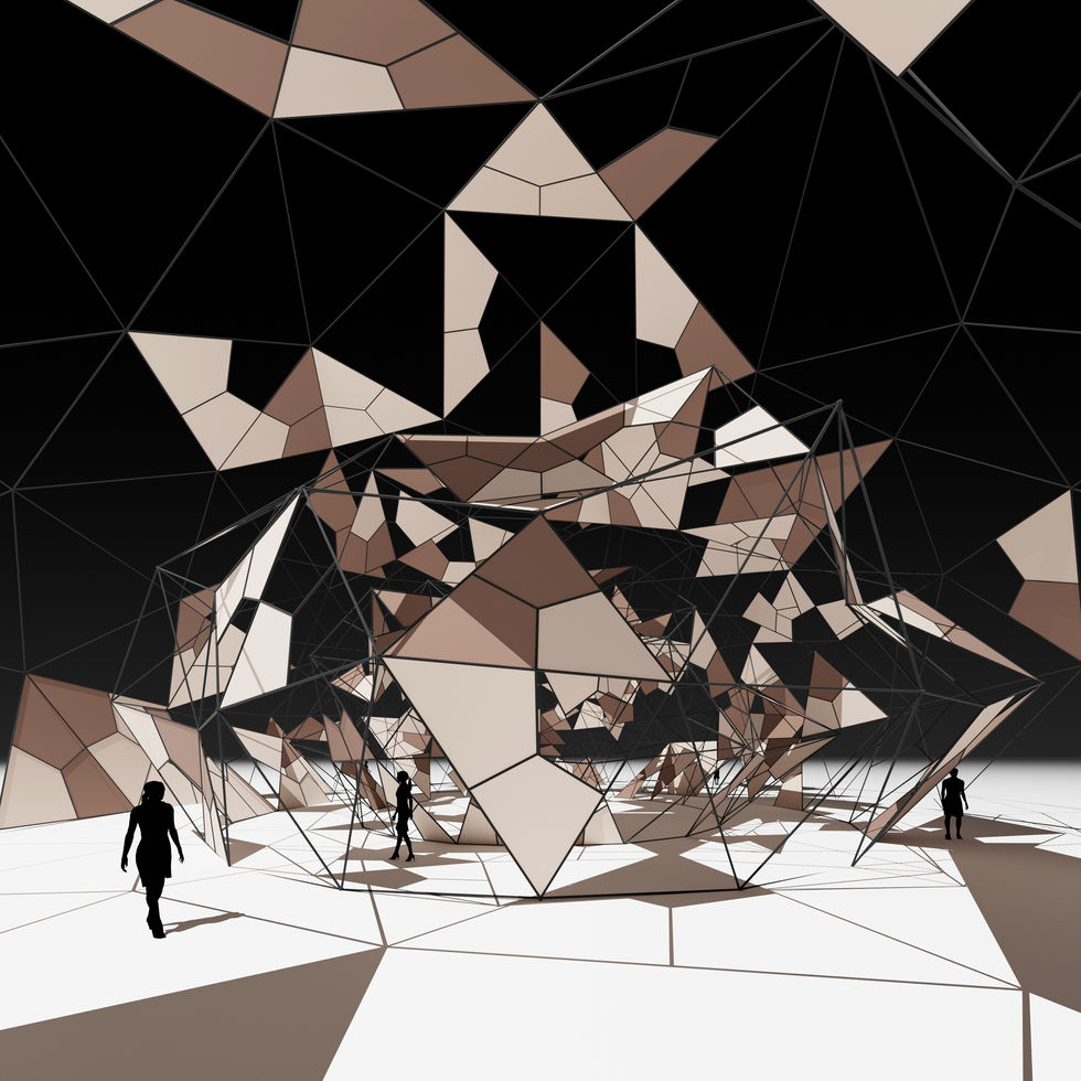 This video is a tutorial of making a Overlapped Dome by using Blender3D Geometry Nodes.