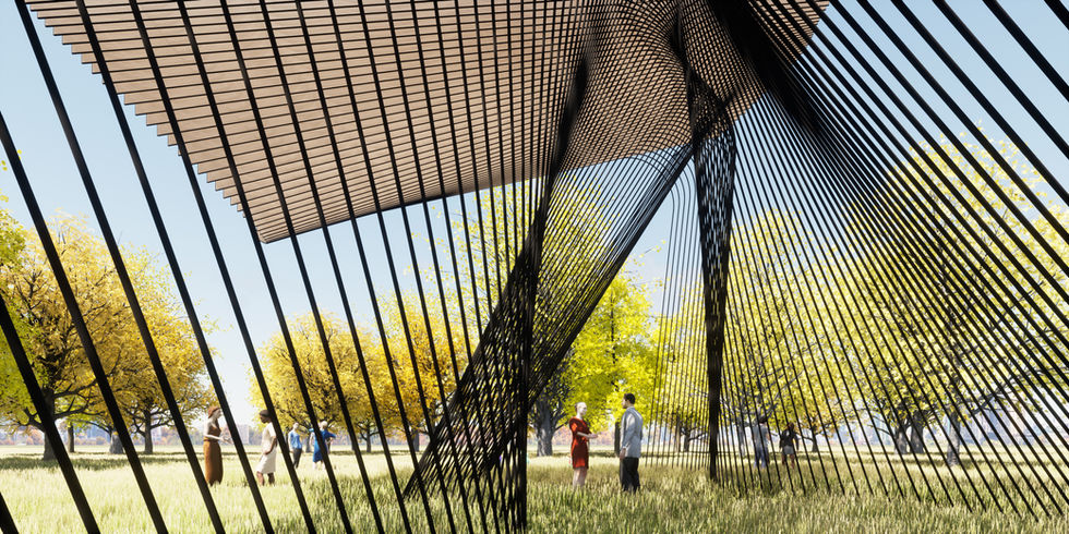 Undulating Pavilion