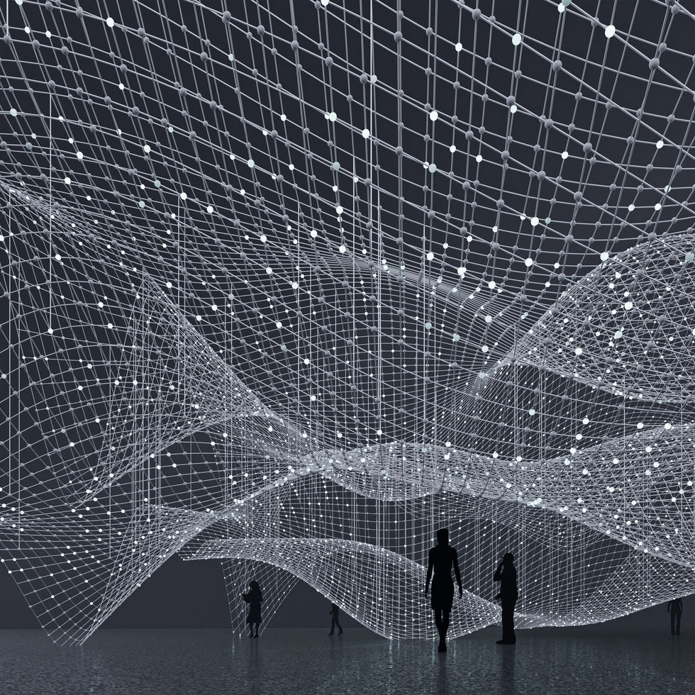 This video is a tutorial of making a Balls on Nets Pavilion by using Blender3D Geometry Nodes.