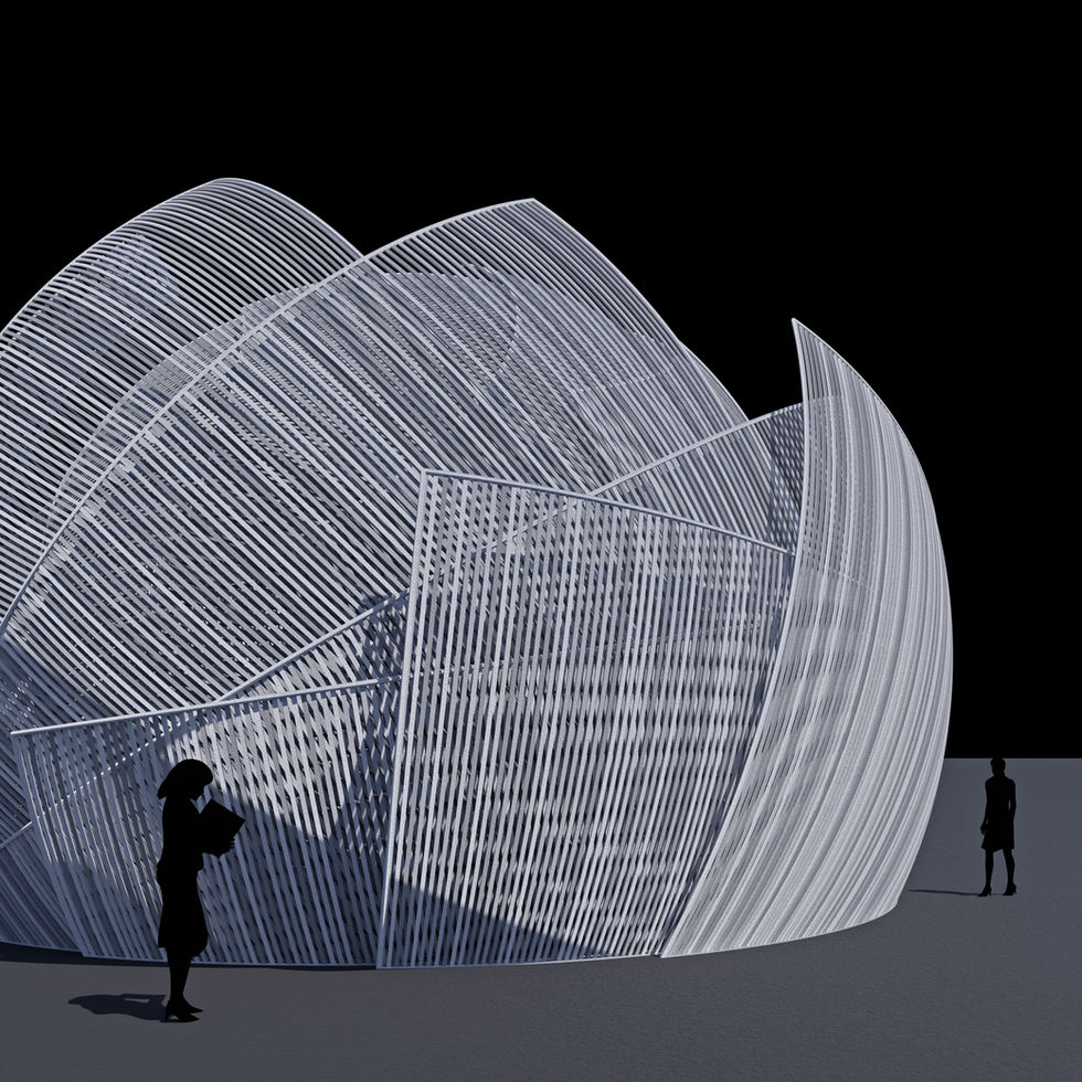 This video is a tutorial about making a Peeling Pavilion in Rhino Grasshopper. 