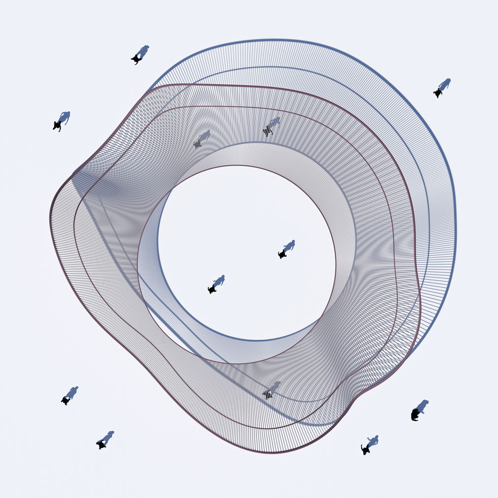 This video tutorial is about making the Wave Ring Pavilion using Blender3D Geometry Nodes.
