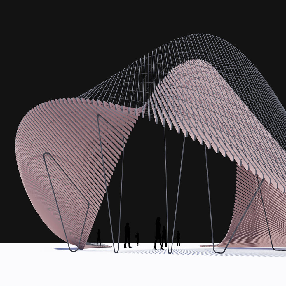 This video is a tutorial about making a Continual Landscape Pavilion in Rhino Grasshopper. 
