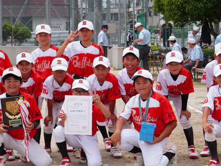 高学年サテライトチーム「高槻少年野球連盟BCトーナメント準優勝！」