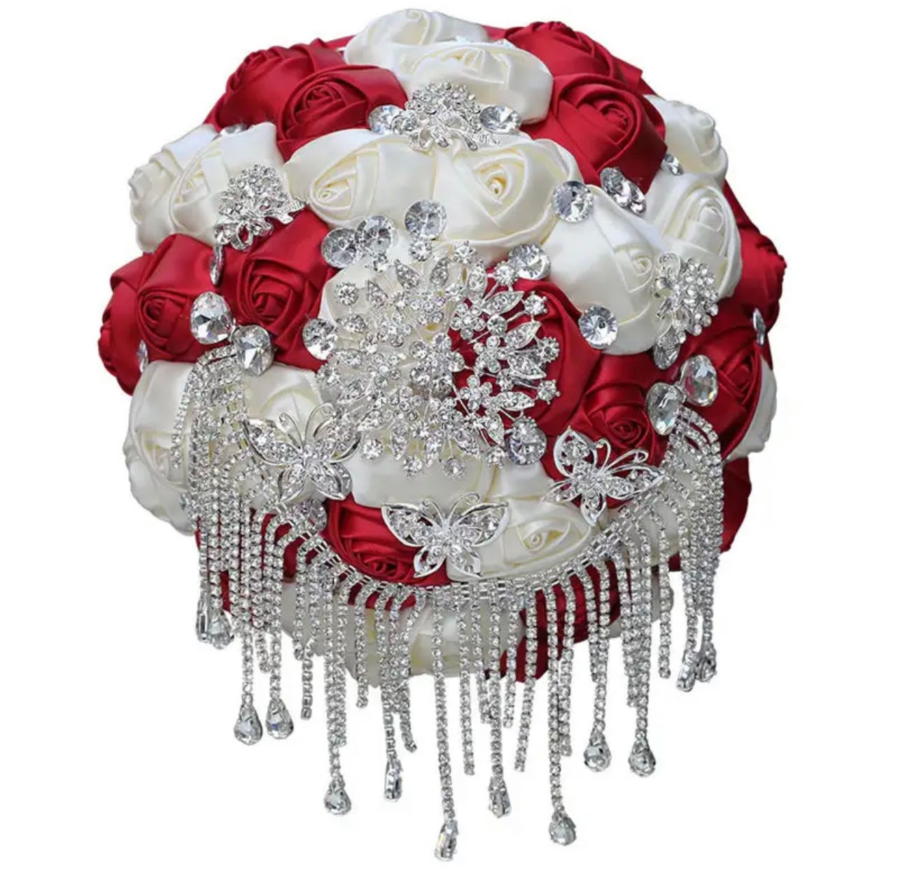 Bougie bridal bouquet