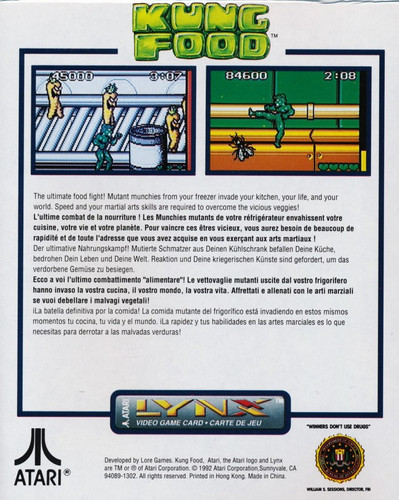 Kung Food | Classic Game Junkie