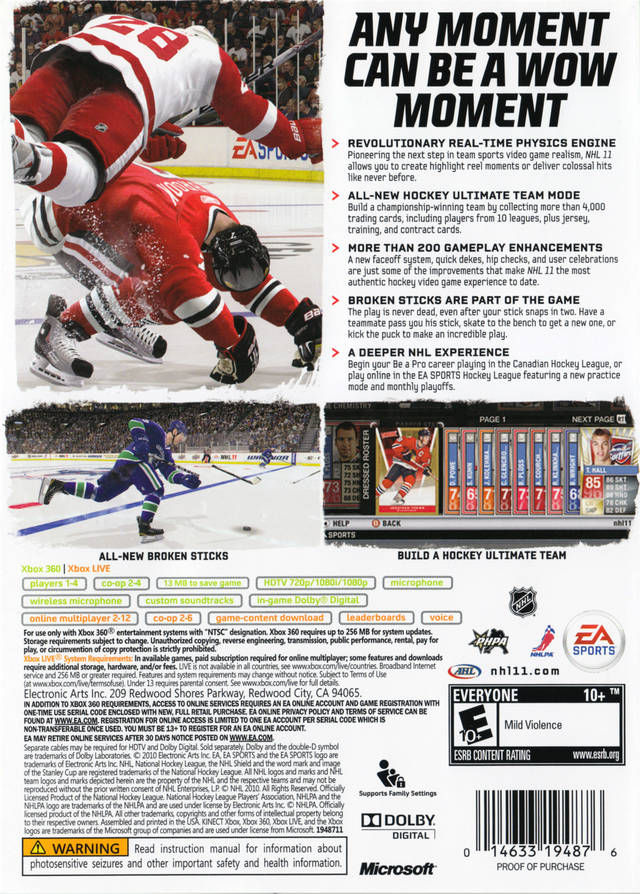 Thumbnail: NHL 11